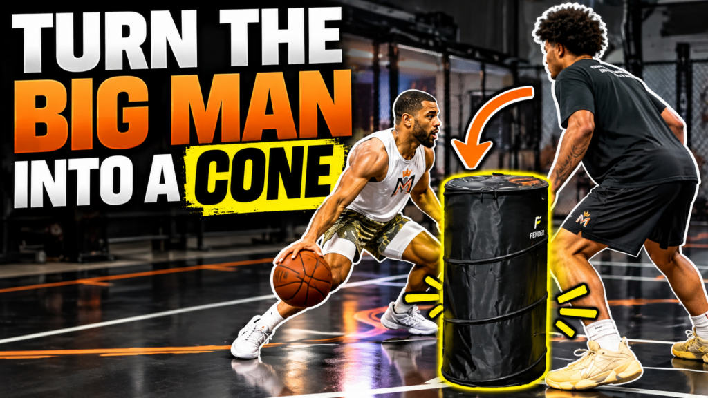 Learn how to beat a big man hedging on a ball screen with smart reads, quick moves, and effective ball-handling tips from Masterpiece Basketball Academy.